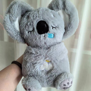 Sound Machine Soothe 'n Snuggle Otter Portable Plush Baby Toy with Sensory Details Music Lights & Rhythmic Breathing Motion